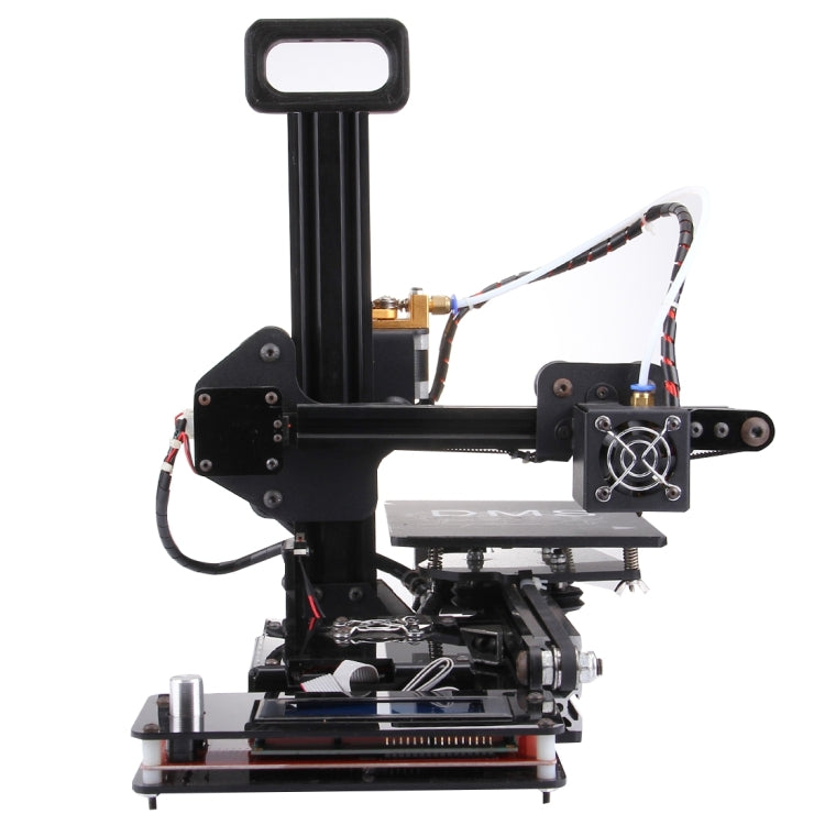D1 3D Aluminum Alloy Three-Dimensional Physical Printer with LCD Display, Use PLA 1.75mm Printing Supplies
