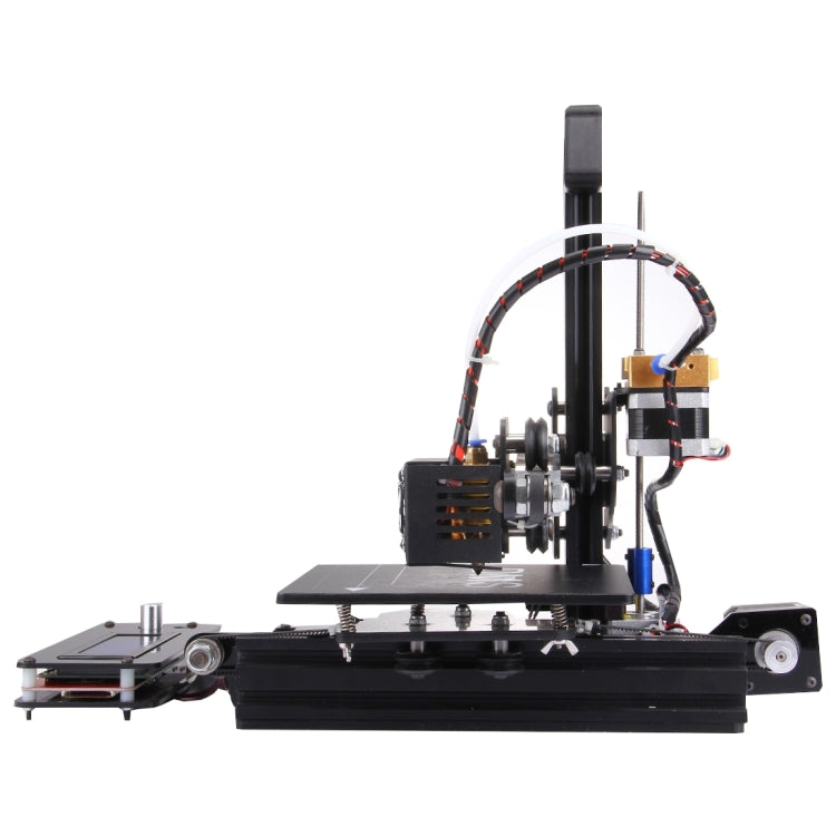 D1 3D Aluminum Alloy Three-Dimensional Physical Printer with LCD Display, Use PLA 1.75mm Printing Supplies