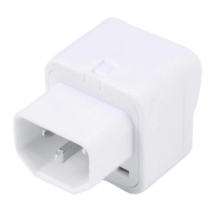 Portable Universal Five-hole WK to C13-C14 Plug Socket Power Adapter(White)
