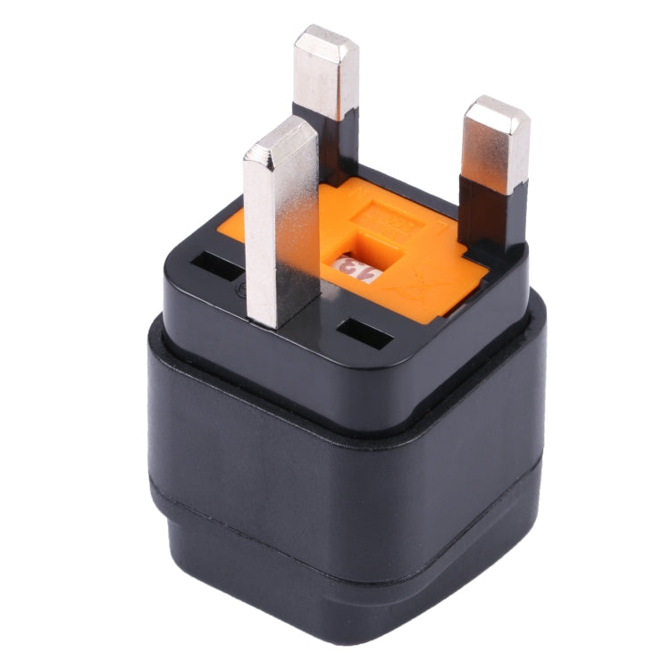 Portable Three-hole US to UK Plug Socket Power Adapter with Fuse