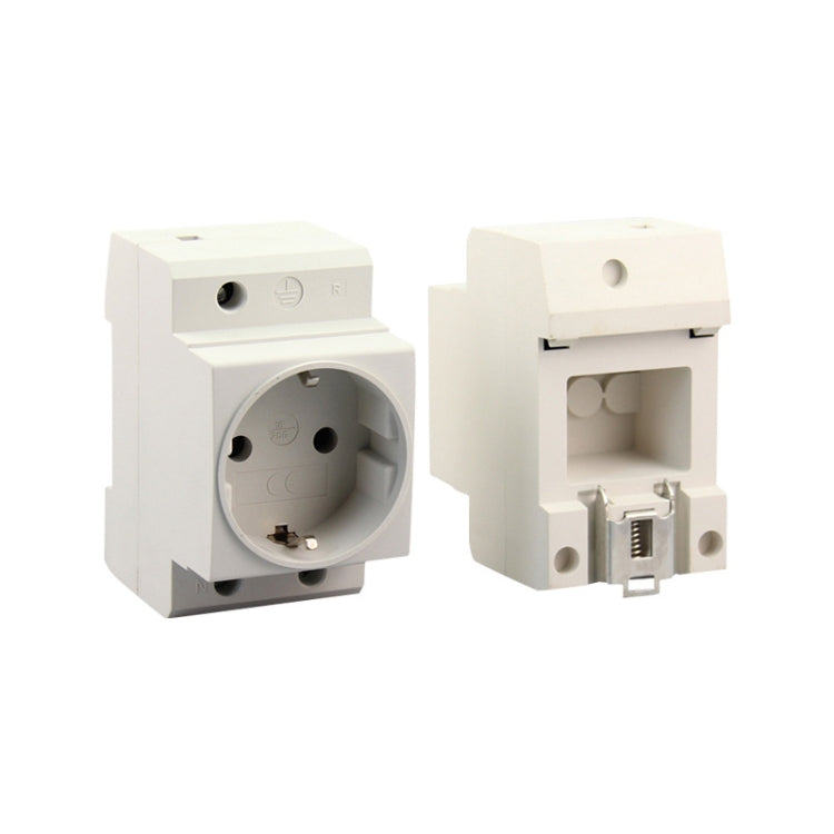 16A Modular Rail Type Socket Power Adapter, EU Plug