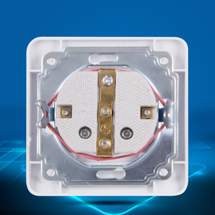 16A Wall-mounted Socket, EU Plug