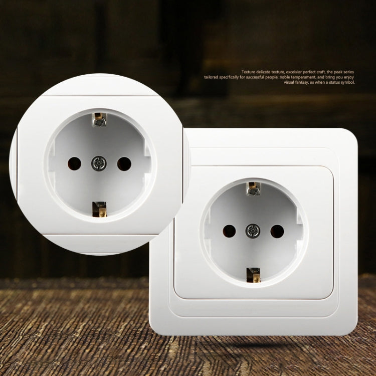 16A Wall-mounted Socket, EU Plug
