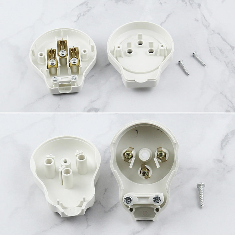 16A Cylindrical Male Female Butt Joint Tripolar Power Plug