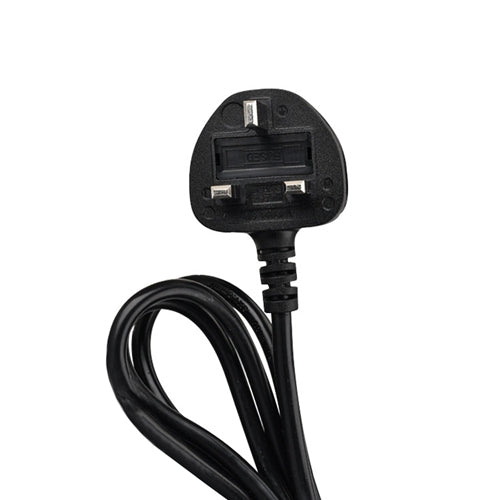 Charging Plug-in Wiring Board Creative Rotary Towline Board 13A Deformed Socket, UK Plug, 3-Bit Socket(Black)