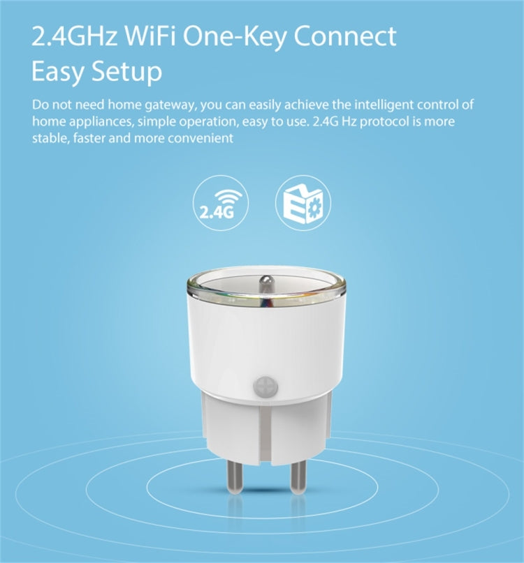 NEO NAS-WR07W WiFi FR Smart Power Plug,with Remote Control Appliance Power ON/OFF via App & Timing function