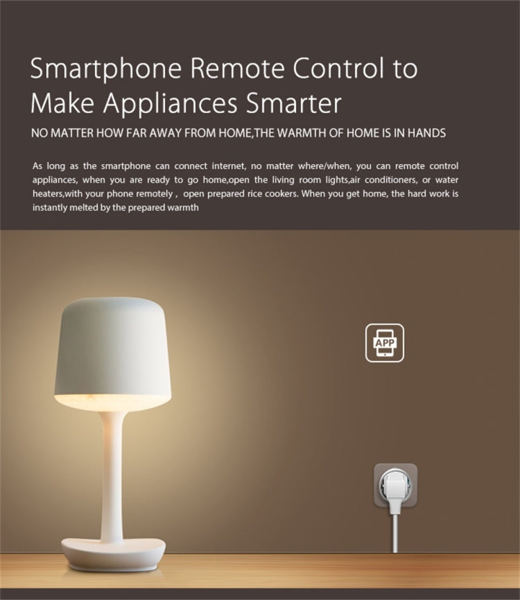 NEO NAS-WR07W WiFi FR Smart Power Plug,with Remote Control Appliance Power ON/OFF via App & Timing function