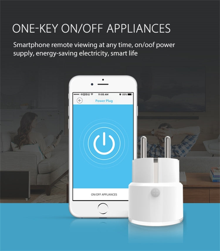 NEO NAS-WR07W WiFi FR Smart Power Plug,with Remote Control Appliance Power ON/OFF via App & Timing function