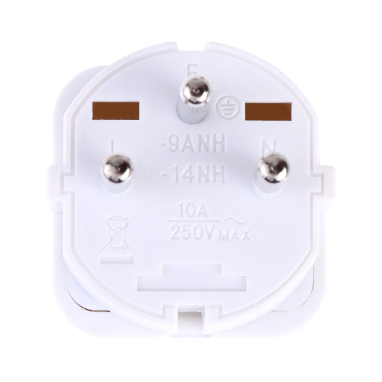 Portable Universal Socket to Israel Plug Power Adapter Travel Charger