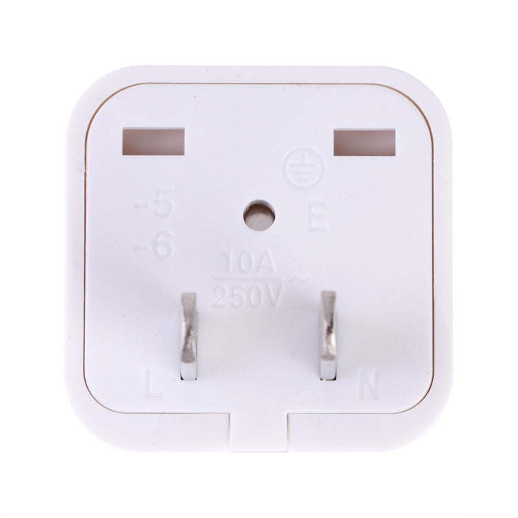 Portable Universal Socket to US Plug Power Adapter Travel Charger