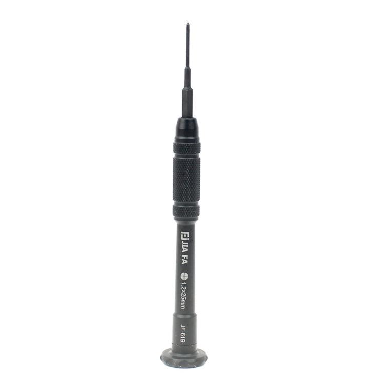 JIAFA JF-619-1.2 Cross 1.2 x 25mm Mobile Phone Repair Tool Screwdriver (Black)