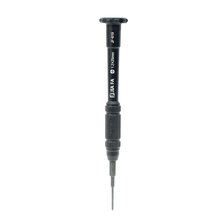 JIAFA JF-619-1.2 Cross 1.2 x 25mm Mobile Phone Repair Tool Screwdriver (Black)