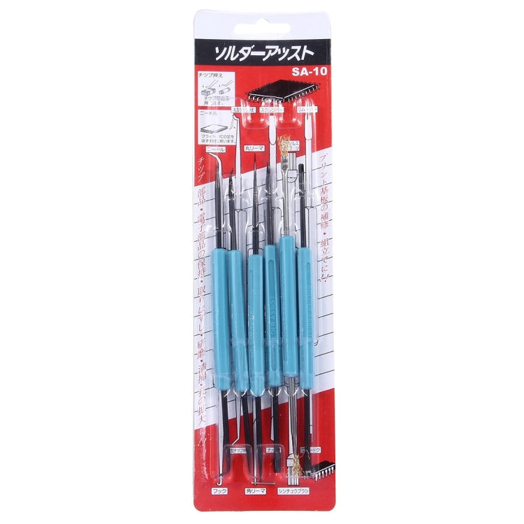 SA-10 6 in 1 Dual Head Soldering Aid Tool Kit