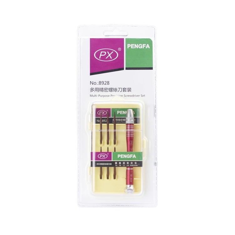 PX-8928 7 in 1 Metal Multifunction Screwdriver Set for iPhone & iPad, Macbook and etc