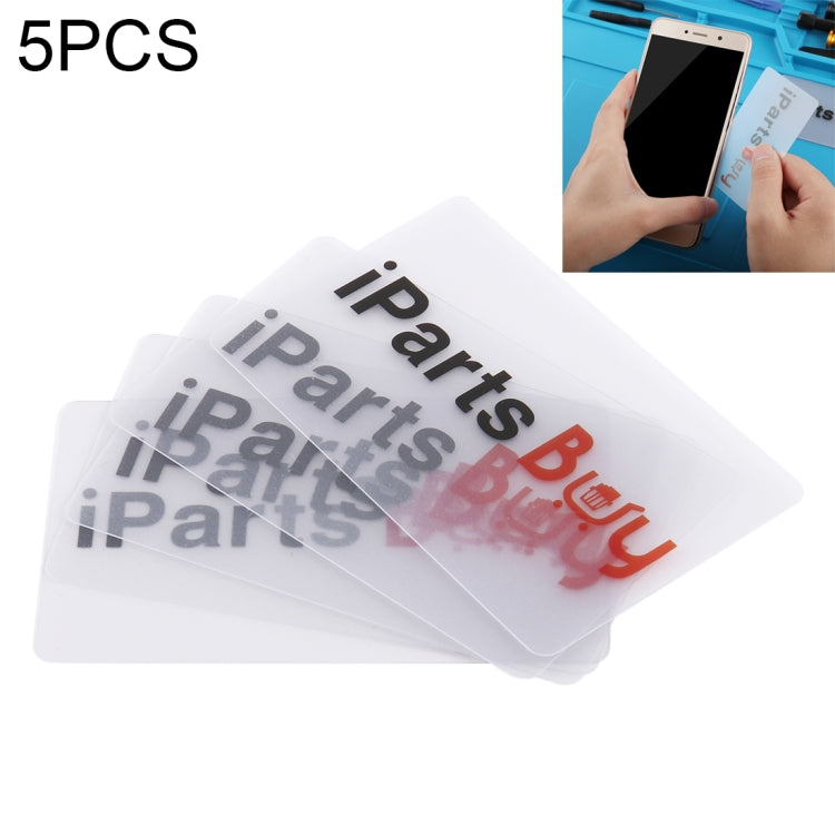 5 PCS Plastic Thin Slice Disassemble Card LCD Panel + Touch Panel Assembly Tools for Mobile Phone