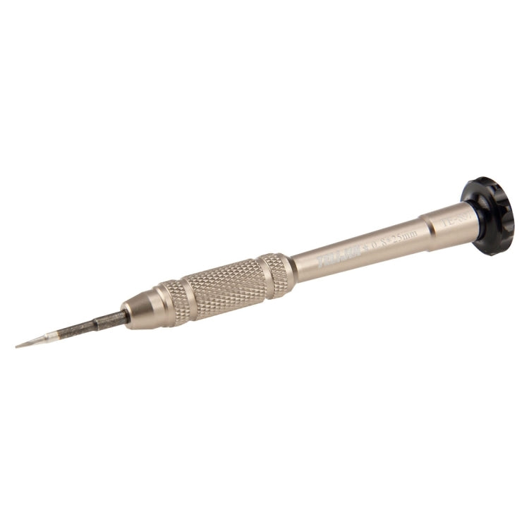 TELIJIA TE-897 Pentagonal 0.8*25mm Precision Metal Screwdriver, Overall Length: 11.8cm