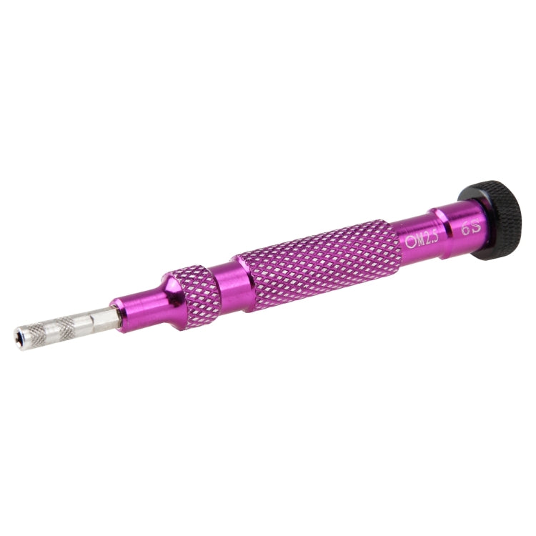 Socket Head M2.5 Precision Metal Screwdriver Mounting Medium Plate for iPhone 6s & 6s Plus, Overall Length: 11cm