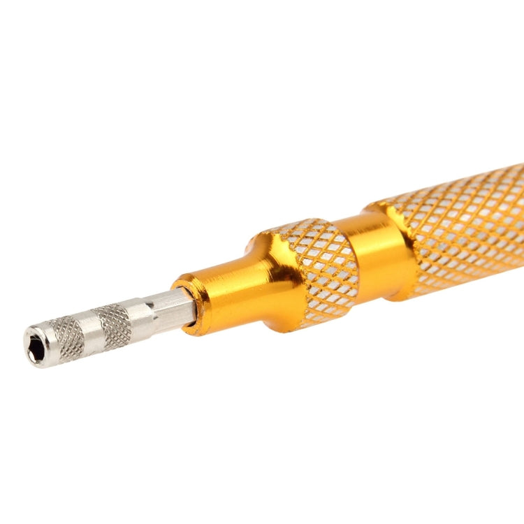 Socket Head M2.5 Precision Metal Screwdriver Mounting Medium Plate for iPhone 6s & 6s Plus, Overall Length: 11cm