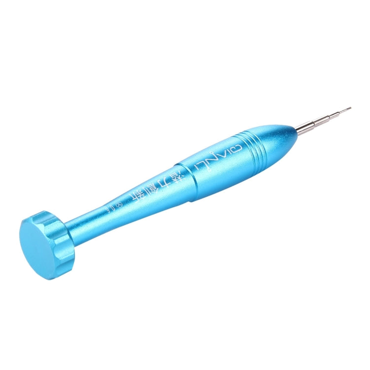 Professional Repair Tool Open Tool 25mm Tri-point 0.6 Tip Socket Metal Screwdriver(Blue)
