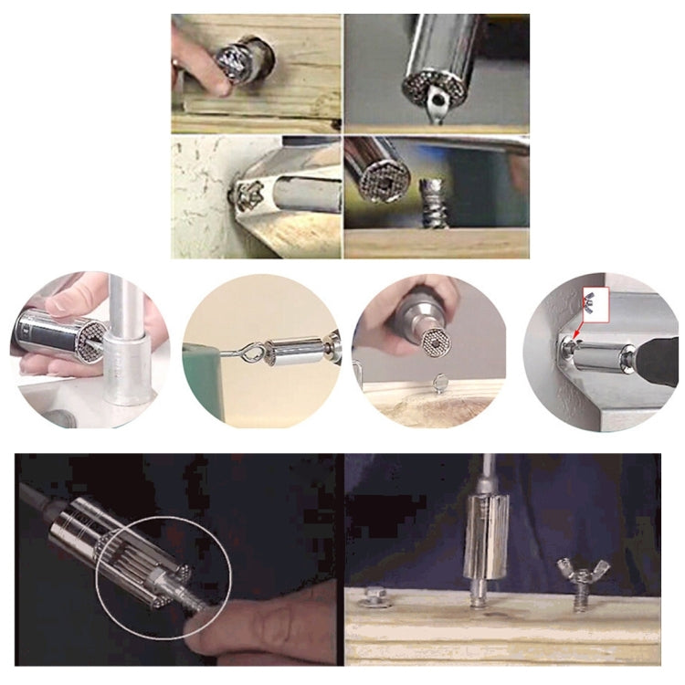 WLXY 8-19mm Mutifunctional Socket Head Screwdriver & Tool Wrench