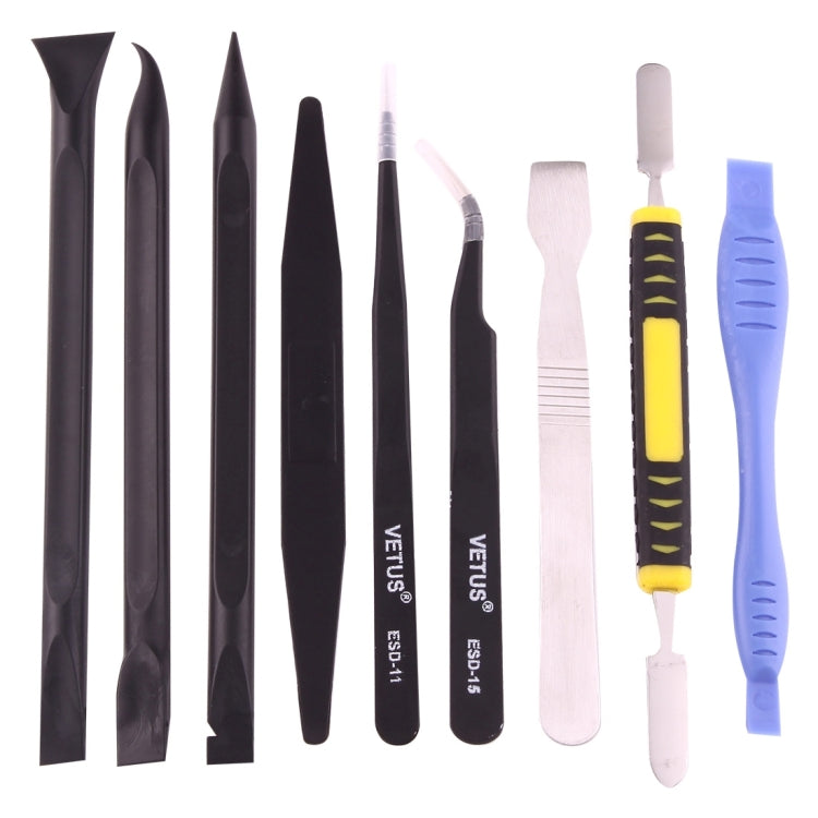 SW-1090-7 16 in 1 Professional Multi-purpose Repair Tool Set with Carrying Bag for iPhone, Samsung, Xiaomi and More Phones