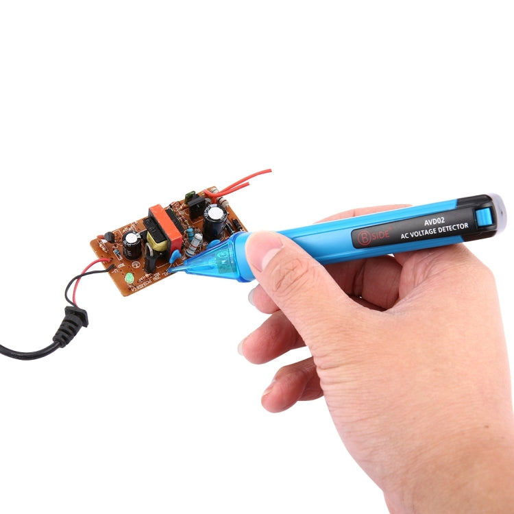BSIDE AVD02 AC 90-1000V Volt Alarm Pen Non-Contact Voltage Detector wtih LED Light