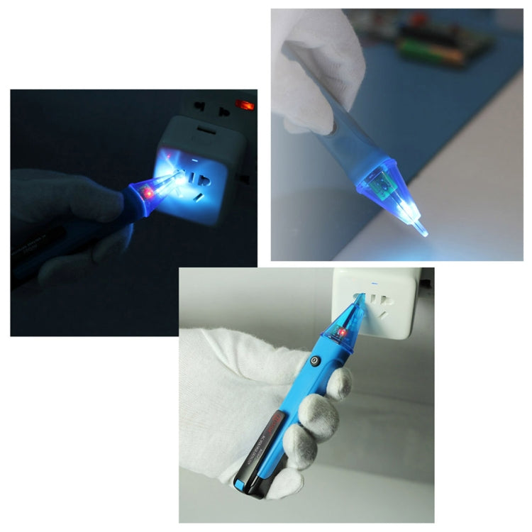 BSIDE AVD02 AC 90-1000V Volt Alarm Pen Non-Contact Voltage Detector wtih LED Light