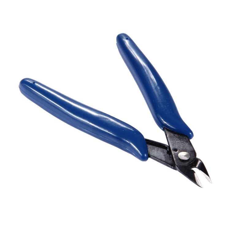 170 Electronic Pliers Diagonal Side Cutting  Cable Wire Cutter Repair Hand Tool(Dark Blue)