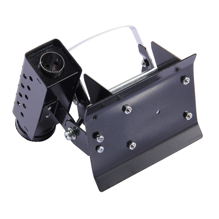 Baogu Metal Soldering Iron Stand with Soldering Wire Holder(Black)