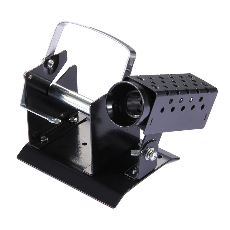 Baogu Metal Soldering Iron Stand with Soldering Wire Holder(Black)