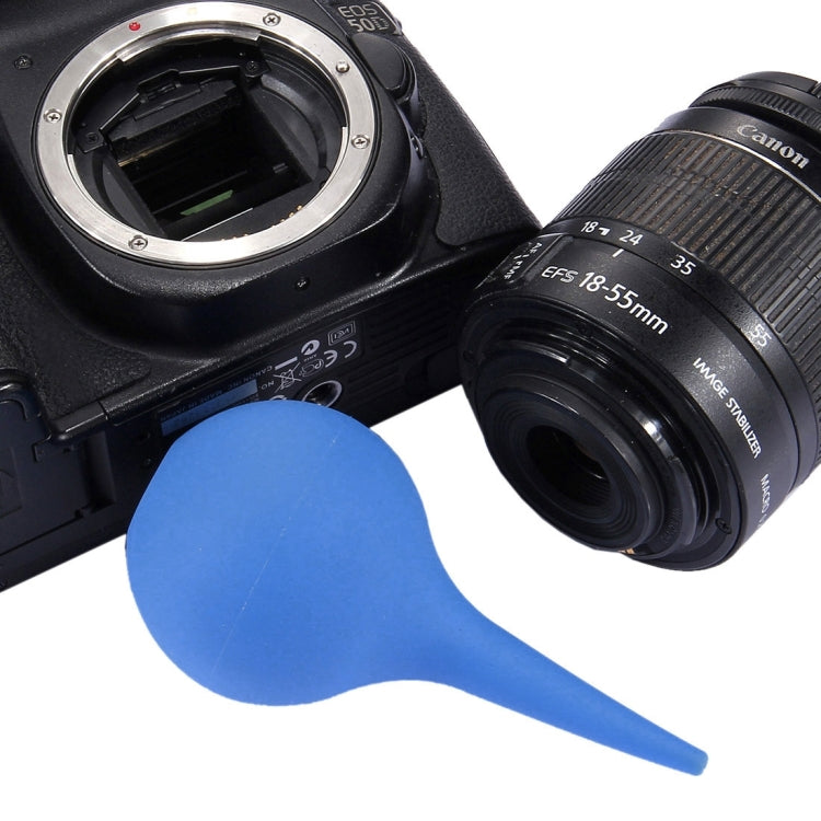 Rubber Air Dust Blower Cleaner for Camera Lens, Computers(Blue)