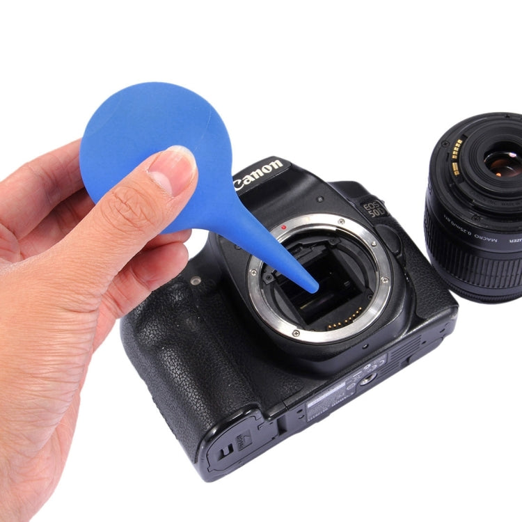 Rubber Air Dust Blower Cleaner for Camera Lens, Computers(Blue)