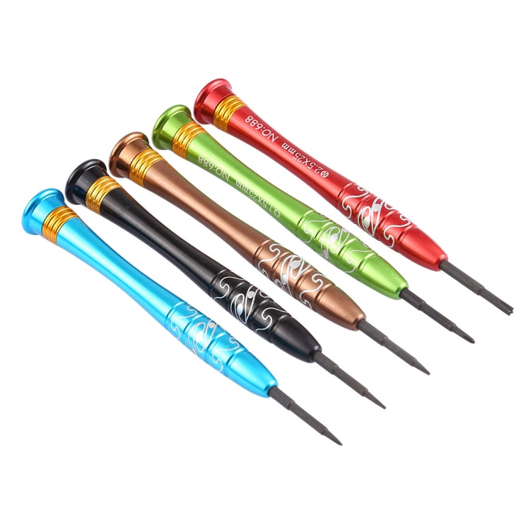 Li Jia Li L-126 5 in 1 Versatile Repair Alloy Steel Bit Screwdriver Set for Smart Phones, Tablets