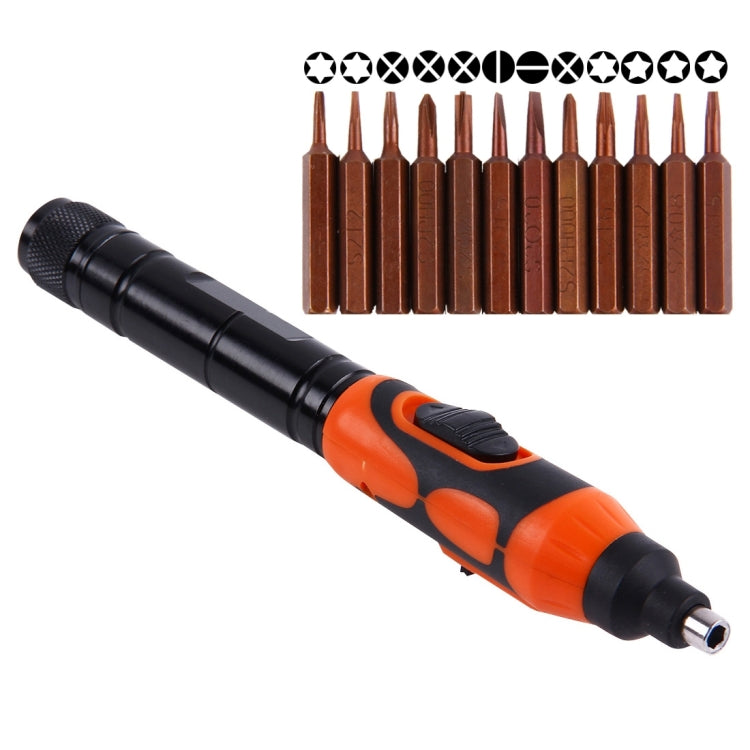 15 in 1  Multifunction Auto Screwdriver  Set with LED Light & Compass