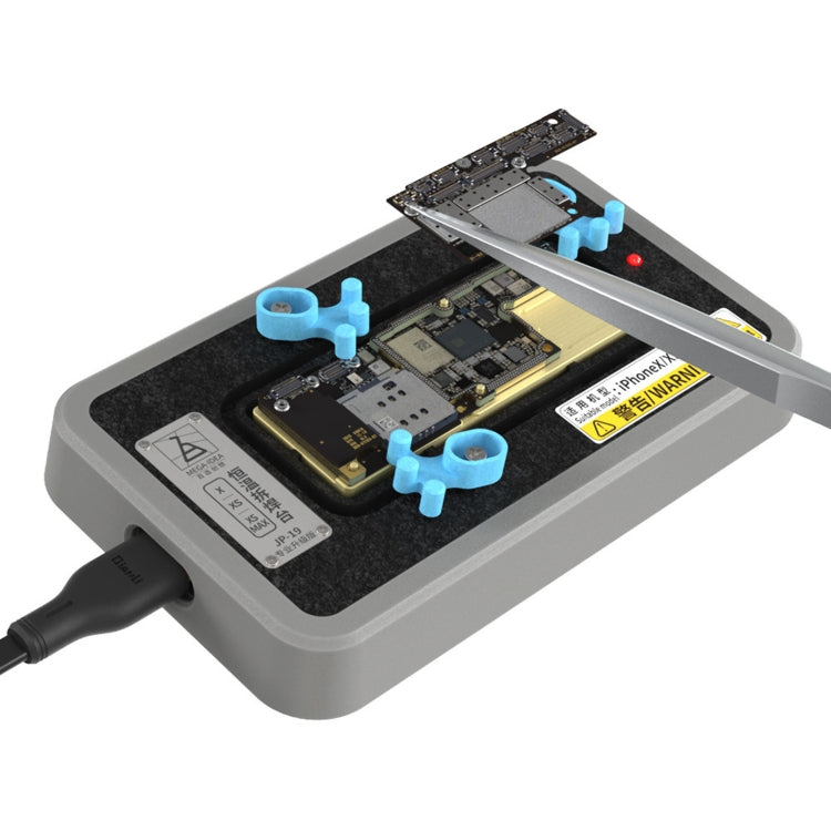 JP-19 Thermostatic Soldering Platform for iPhone X / XS / XS Max Motherboard layering Upper Lower Separation Glue Remove, US Plug