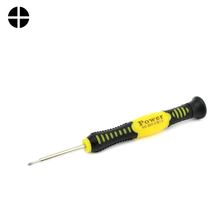 JIAFA JF-607-1.5 Cross 1.5 Mobile Phone Repair Screwdriver(Yellow)