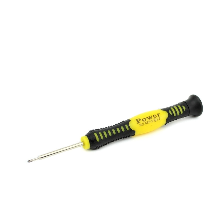 JIAFA JF-607-1.5 Cross 1.5 Mobile Phone Repair Screwdriver(Yellow)