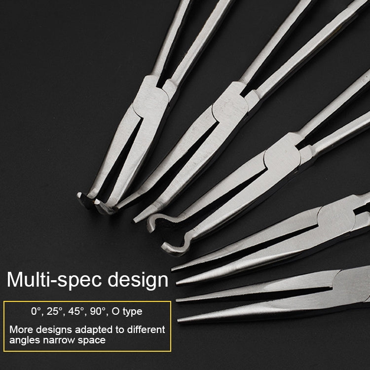 11 Inch Multi-function 90 Degree Bending Needle-nosed Pliers Hand Tool
