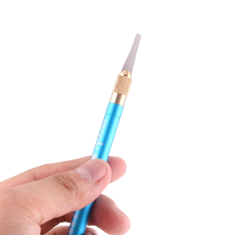16 in 1 Phone CPU Chip Removal Repairing Blades Scraping Knife Set, Random Color Delivery