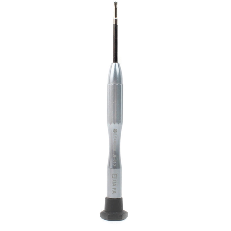JIAFA JF-610-2.5 Hollow Cross Tip 2.5 x 40mm Middle Bezel Repair Screwdriver (Silver)