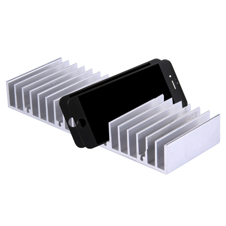 Mobile Phone LCD Screen Aluminum Bubble Machine Moving Slot Holder