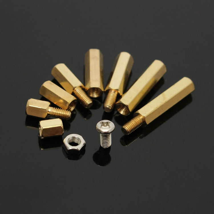 120 PCS  M3 Male-Female Brass Hex Column Standoff Support Spacer Pillar for PCB Board