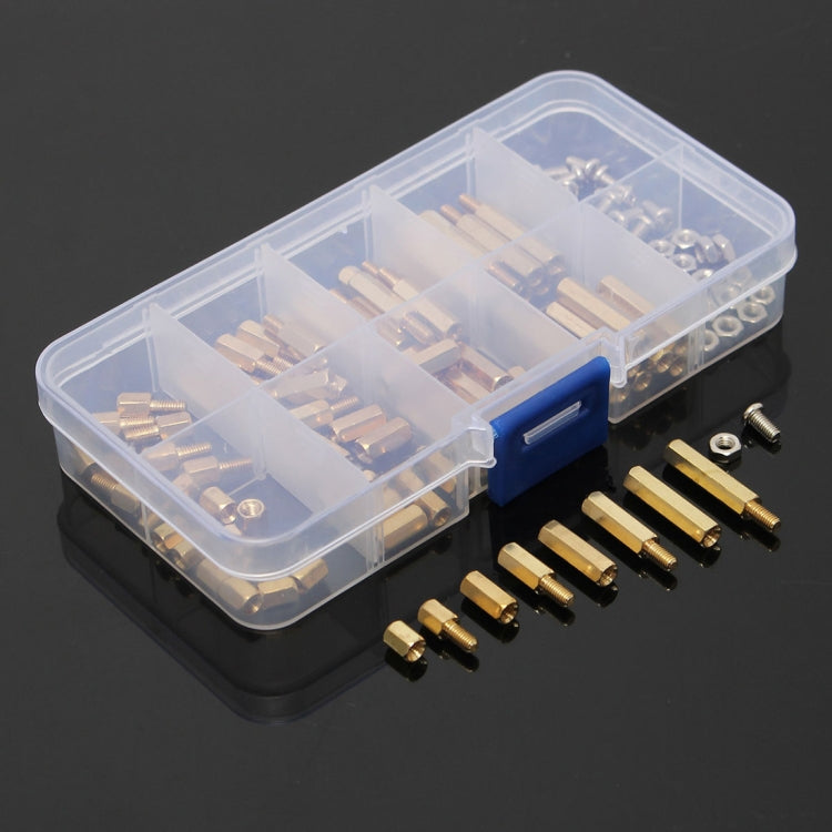 120 PCS  M3 Male-Female Brass Hex Column Standoff Support Spacer Pillar for PCB Board