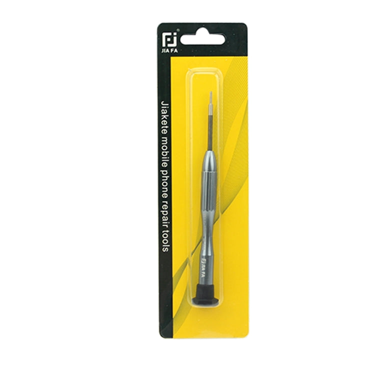 JIAFA JF-610-1.2 Cross 1.2 Mobile Phone Repair Screwdriver(Grey)