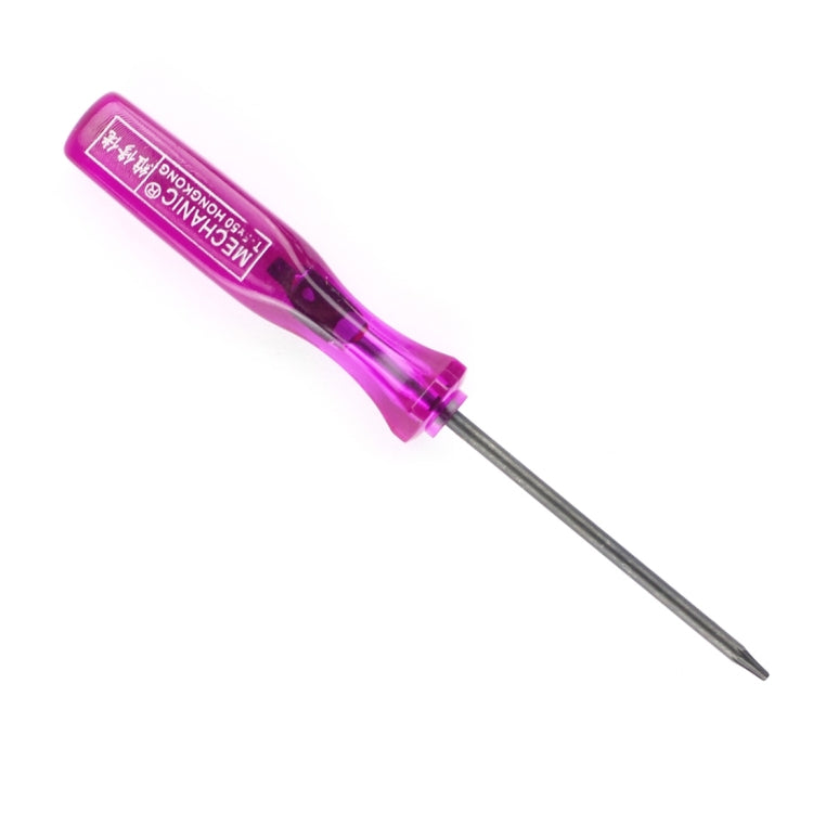 Professional Open Repair Tool T5 50mm Hex Tip Socket Screwdriver(Purple)