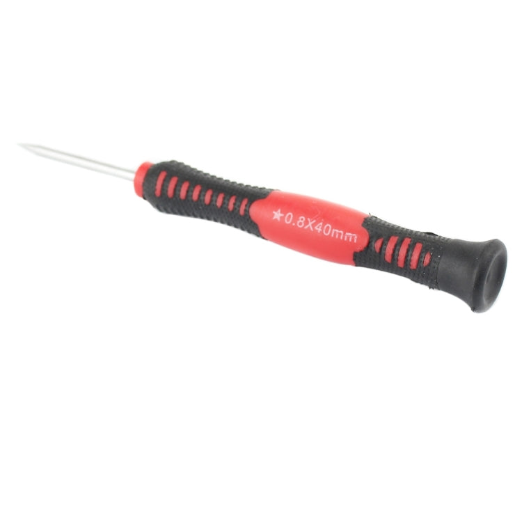 Professional Repair Tool Open Tool 0.8 x 40mm Pentacle Tip Socket Screwdriver