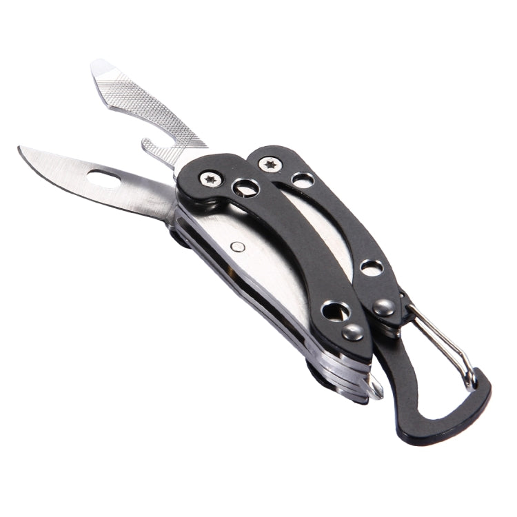 5 in 1 Multi Function Foldable Portable Plier Tool (Black)