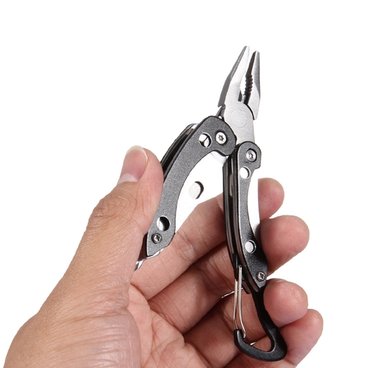5 in 1 Multi Function Foldable Portable Plier Tool (Black)