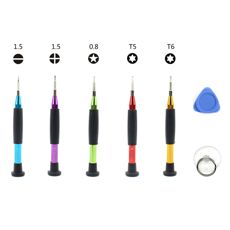 JIAFA JF-8124 7 in 1 Repair Tool Set for iPhone / Sony / LG / HTC Smartphones