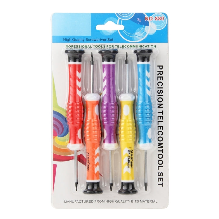 5 in 1 Professional Screwdriver Repair Open Tool Kit for iPhone 6 / iPhone 5 & 5S / Mobile Phone